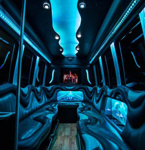Limo buses in Rochester